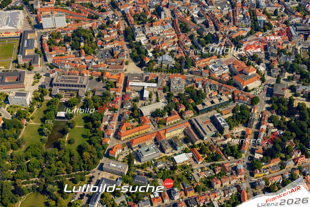 Klassische Luftaufnahme ohne Drohne zeigt:Coudraystraße bei Weimar - Die Luftbildaufnahme wurde 2025 vom UL-Flugzeug heraus erstellt ( keine Drohnenaufnahme ) - Hochauflösende Luftaufnahme -Nicht vergleichbar mit Google Maps oder Satelittenbilder- Die Geschenkidee !Mit Lizenz und Bildrechte bestellbar