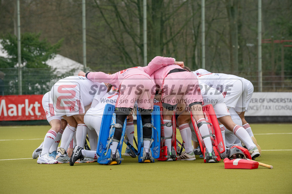 SFE_20250323_0038 | Köln, Deutschland, 23.03.2025:  Hockey 1. Bundesliga Herren Rot-Weiss Köln - Berliner HC im KTHC Stadion Rot-Weiss Köln Tennis and Hockey Club am 23.03.2025 in Köln, Deutschland. (Foto von Stephan Fehrmann)Köln, Germany, 23.03.2025: Hockey 1. Bundesliga Herren Rot-Weiss Köln - Berliner HC in KTHC Stadion Rot-Weiss Köln Tennis and Hockey Club at 23.03.2025 in Köln, Deutschland. (Foto from Stephan Fehrmann)