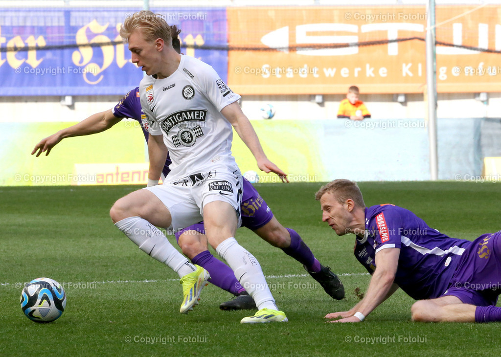 A_LUI_17032024_12 | SPORT,FUSSBALL, ADMIRAL BUNDESLIGA AUSTRIA KLAGENFURT-SK STURM GRAZ  17.03.2024 IM BILD: MIKA BIERETH  (STURM GRAZ) FOTO:FOTOLUI/MW