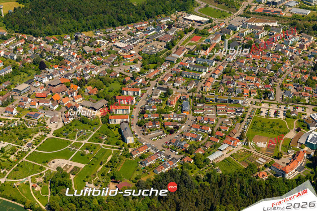 Das Luftbild zeigt : Wetzgau Schwäbisch Gmünd - Die Luftaufnahme wurde 2024 vom UL-Flugzeug aus erstellt ( keine Drohne ) - Hochauflösende Luftaufnahme - Für grossformatige Ausdrucke geeignet. Die Geschenkidee !Mit Lizenz und Bildrechte bestellbar
