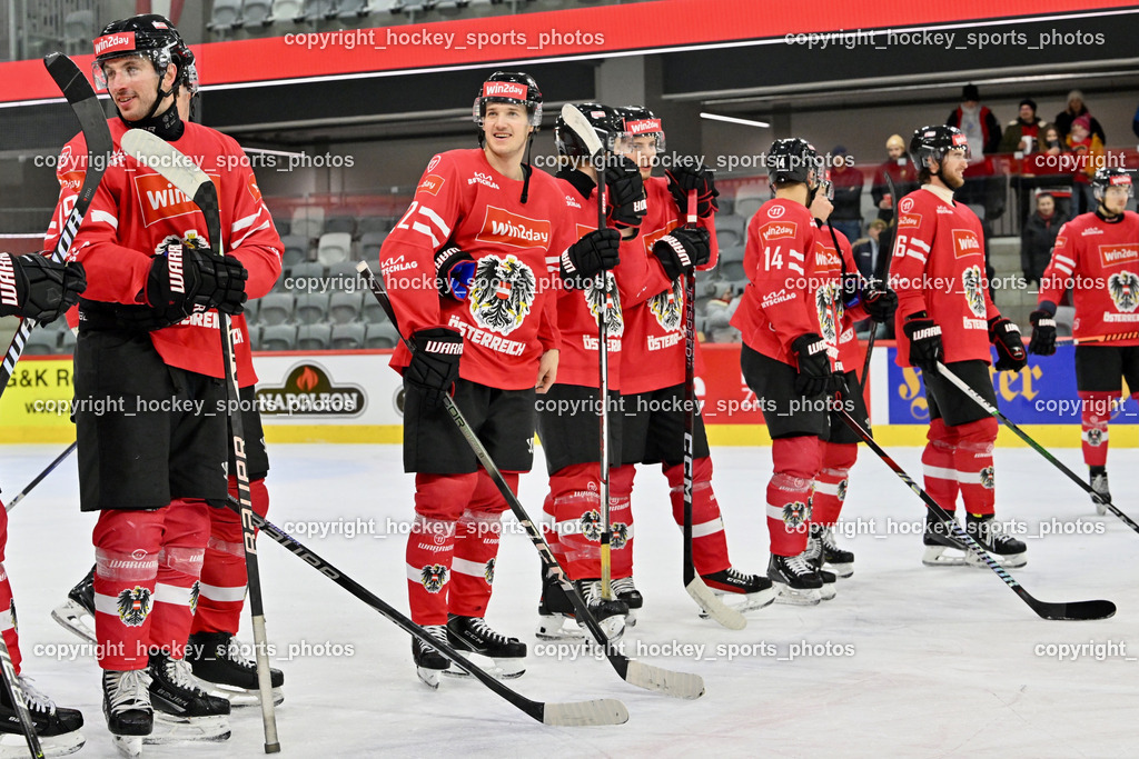 Österreich vs. Ungarn 14.12.2023 | Österreich vs. Ungarn 14.12.2023, Österreich vs. Ungarn  am 14.12.2023 in Klagenfurt (Heidi Horten Arena), Austria, (Photo by Bernd Stefan)