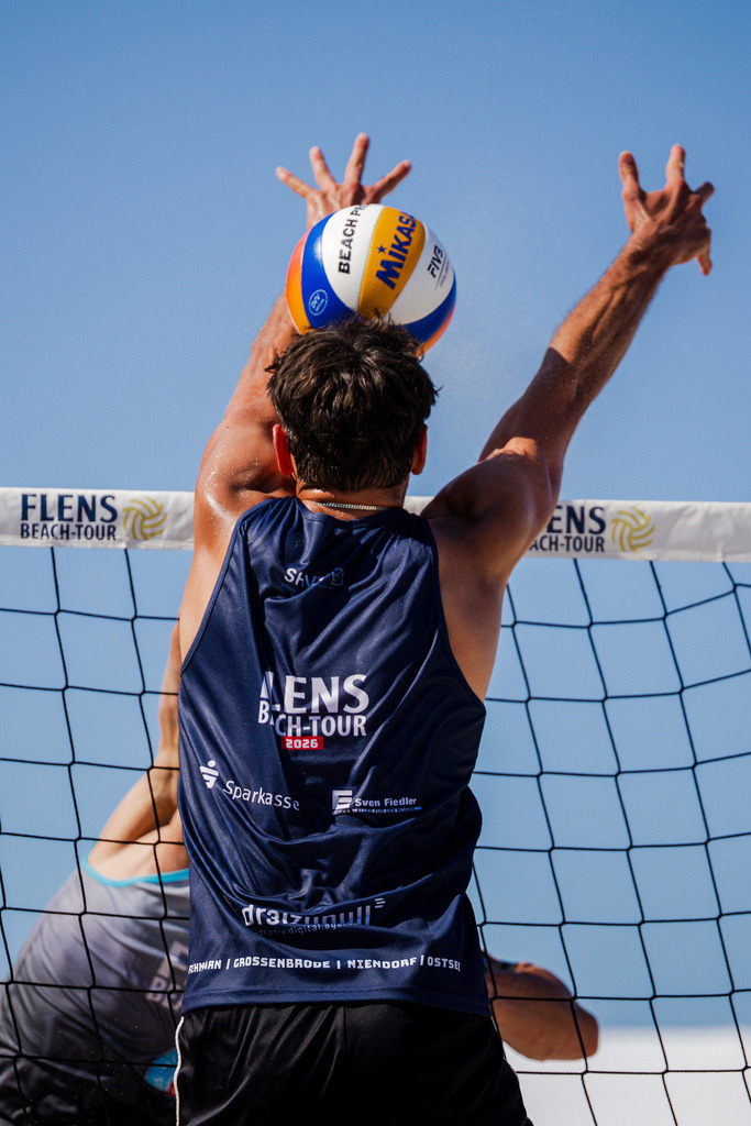Beachvolleyball I Saison 2026 I FLENS Beach-Tour I 5. Turnier I Ostseebad Eckernförde | Jasper Lorenz Fotografie - Realisiert mit Pictrs.com