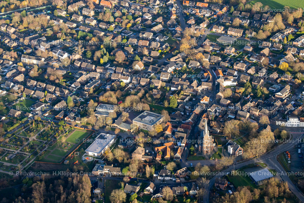 Luftbild Viersen-7691 | Luftbildfotografie Luftbild Stadtzentrum im Innenstadtbereich an der Straße An Sankt Peter in Viersen Ortsteil Boisheim - Realized with Pictrs.com