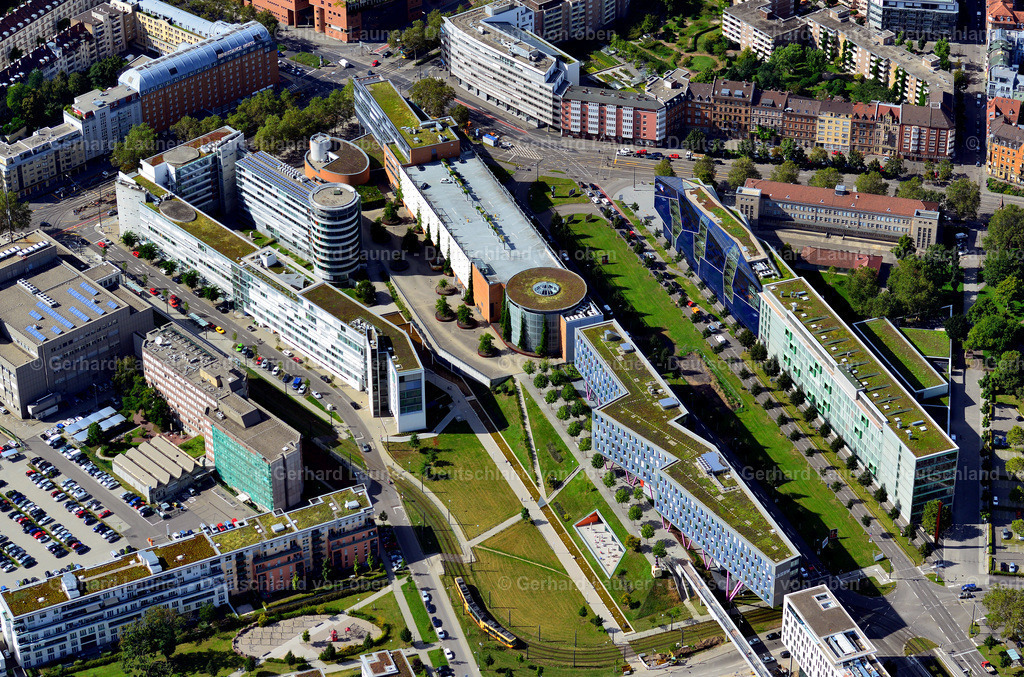 3390596 | Büro- Geschäftshäuser und Eikaufszentrum an der Ludwig-Erhard-Allee, Karlsruhe