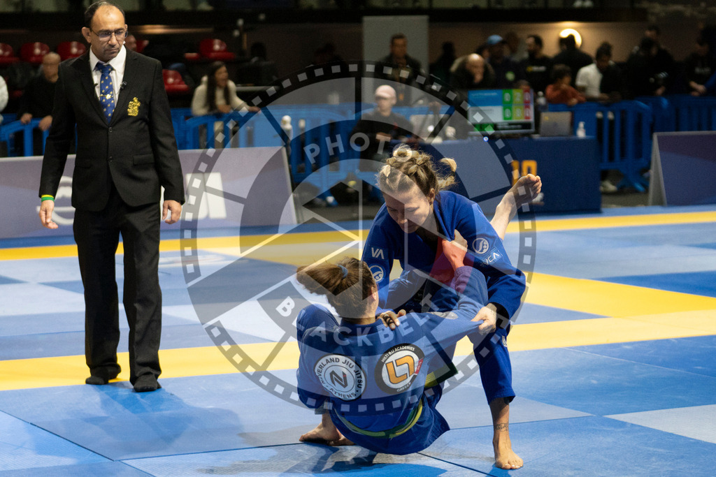 20240119PBB1154 | Fighters compete during the IBJJF European Championship in Paris, France, on January 19, 2024.