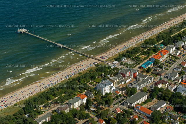 Usedom12083594Zinnowitz | Strand, Badestrand, Strandkörbe, Wellen, Brandung,  Zinnowitz, Ostsee, Usedom, Ostseeküste, Mecklenburg-Vorpommern, Deutschland, Europa