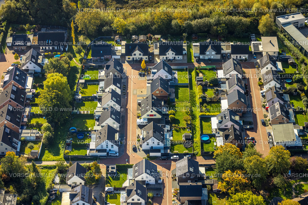Hamm241007416 | Luftbild, Wohnsiedlung Albert-Spieker-Weg Einfamilienhäuser, Mitte, Hamm, Ruhrgebiet, Nordrhein-Westfalen, Deutschland
