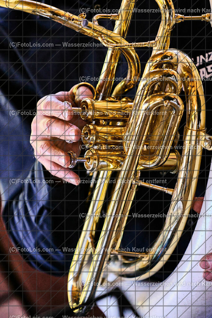 ALP1487_TdoA-NOe_SteinSkulpturen_Sousaphon_Teufel Gerhard | (C)FotoLois.com, Alois Spandl, NÖ-Tage der offenen Ateliers, STEINSKULPTUREN von Maria HEINRICH, präsentiert im rothschild'schen Glassalon - am Sonntag mit musikalischer Untermalung von LIUNZE BRASS - sozusagen 'Das klingende offene Atelier der Steinskulpturen' in Langau/Maierhöfen, So 16. Oktober 2022.