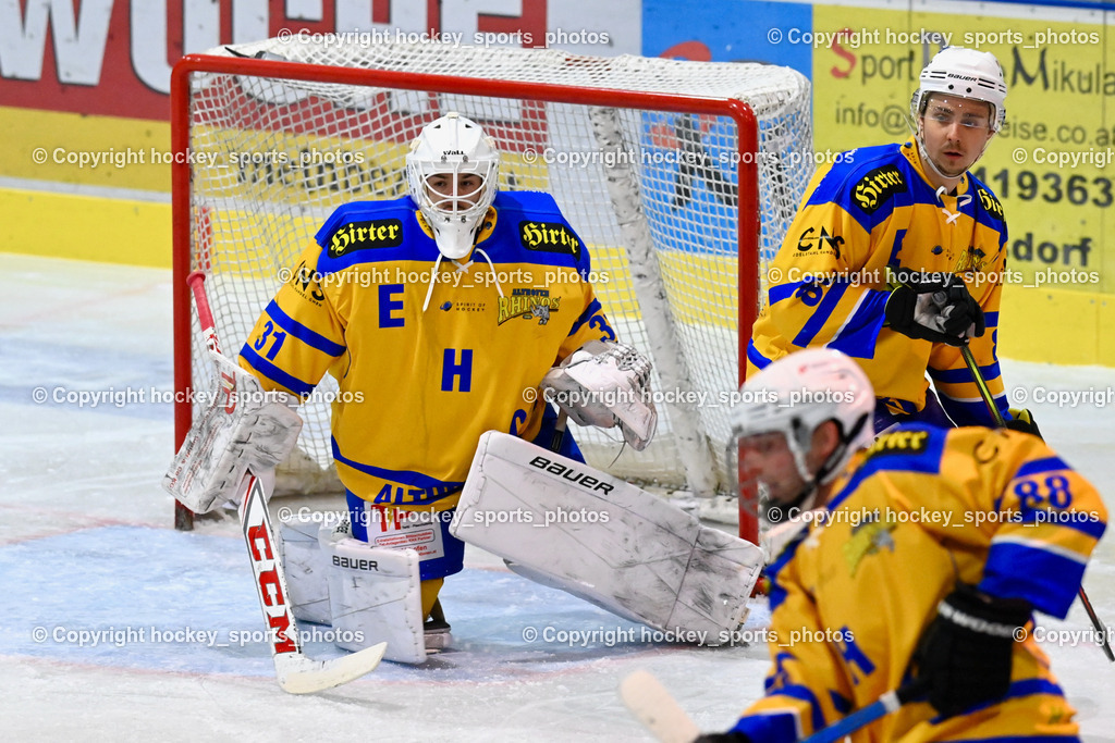 ESC Steindorf vs. EHC Althofen 22.2.2023 | #31 Horn Fabian, #89 Herrnegger Lucas
