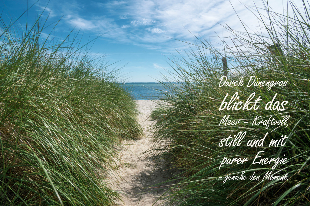 Meer Kalender 2026 - Ostseemotiv mit Text | Gestalten Sie Ihr Zuhause mit einzigartigen Bildern von Ostsee u. Nordsee – als Leinwandbild, Acryl, Alu-Dibond oder FineArt Hahnemühle, individuell anpassbar.