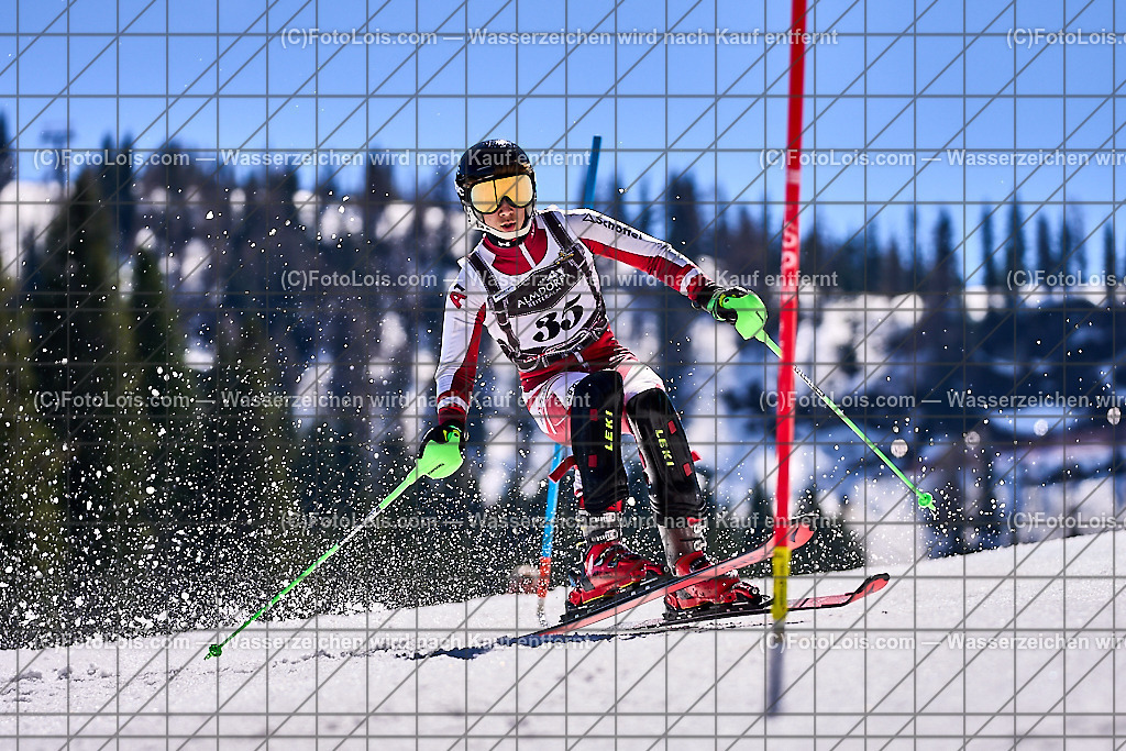 ALP2262_Reiteralm_Steir-LM_SL_Umbauer Felix | (C)FotoLois.com, Alois Spandl. Steirische Landesmeisterschaften Ski alpin SLALOM, Reiteralm, Sa 13. April 2024.