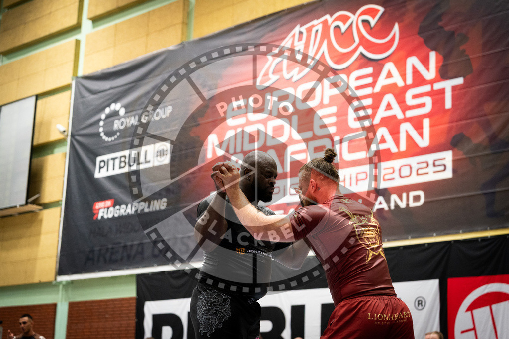 20250906PBB4238 | Fighters compete during the ADCC European Trials  competition in Warsaw, Poland, on September 6, 2025.