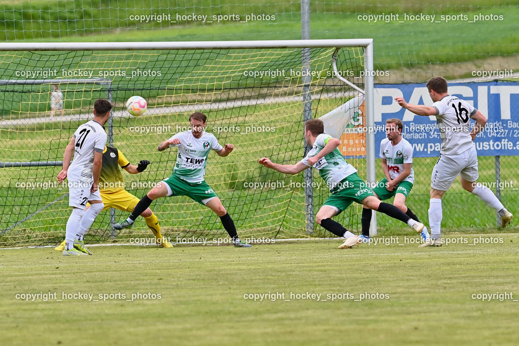 ASKÖ Köttmannsdorf vs. SV Feldkirchen 2.6.2023 | #21 Adrian Stroj, #21 Josef Hudelist, #27 Michael Groinig, #5 David Tamegger, #16 Nace Erzen