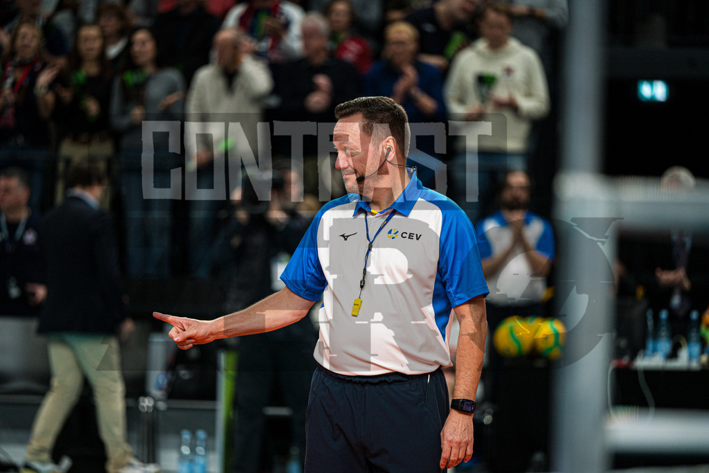 Volleyball I Herren I Saison 2025/2026 I CEV Champions League I CLVM69 I SVG Lüneburg - Sporting CP Lisboa | CONTRAST ZERØ MEDIA - Realisiert mit Pictrs.com