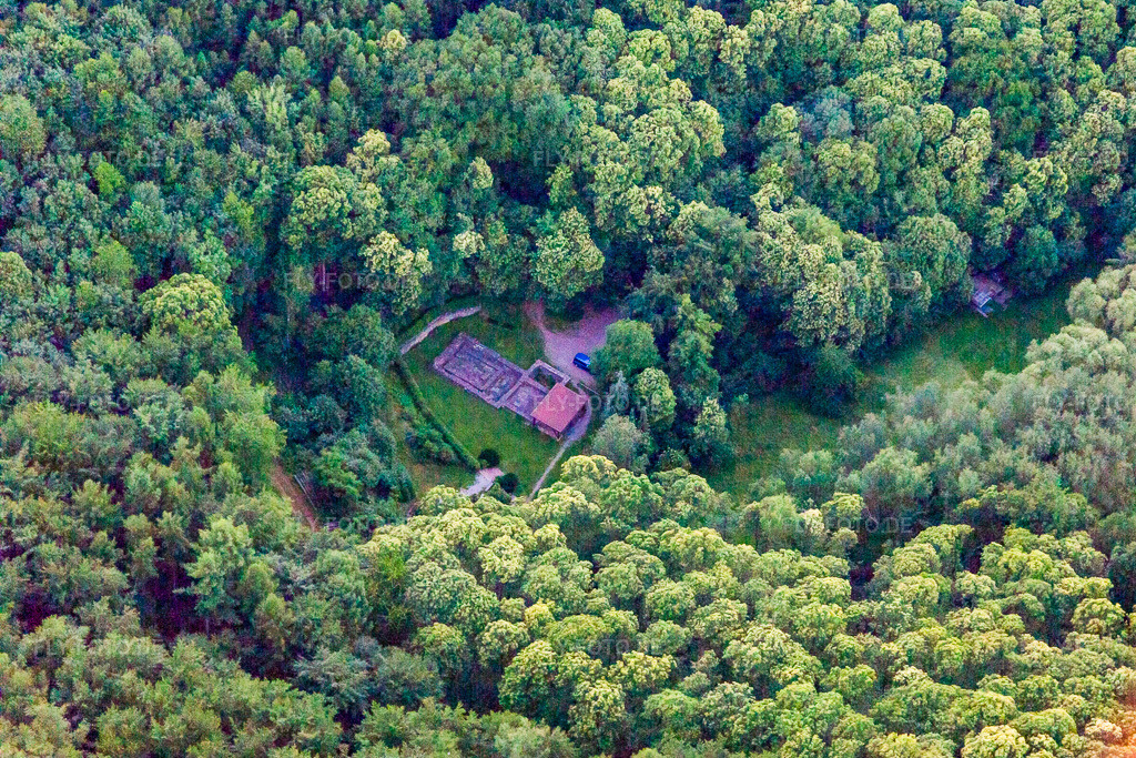Luftbild: Kneippanlage in Leinsweiler im Bundesland Rheinland-Pfalz in Deutschland. Foto: IMG_115572.jpg vom 21.06.2019 durch Werner Riehm/FLY-FOTO.de