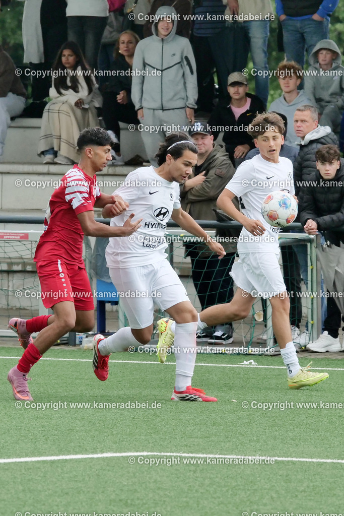 Fußball : C-Junioren : Aufstieg Regionalliga West : SUS 09 Dinslaken - Vfb 03 Hilden am 04.06.2026 in Dinslaken | Fußball : C-Junioren : Aufstieg Regionalliga West : SUS 09 Dinslaken (rotr Trikots)- Vfb 03 Hilden (weiße Trikots) am 04.06.2026 in Dinslaken - Realisiert mit Pictrs.com