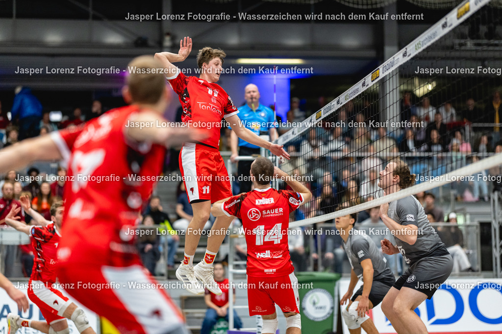 Volleyball I Herren I Saison 2026-2027 I 2. Bundesliga Nord I 06. Spieltag I Kieler TV - VV Humann Essen | Jasper Lorenz Fotografie - Realisiert mit Pictrs.com