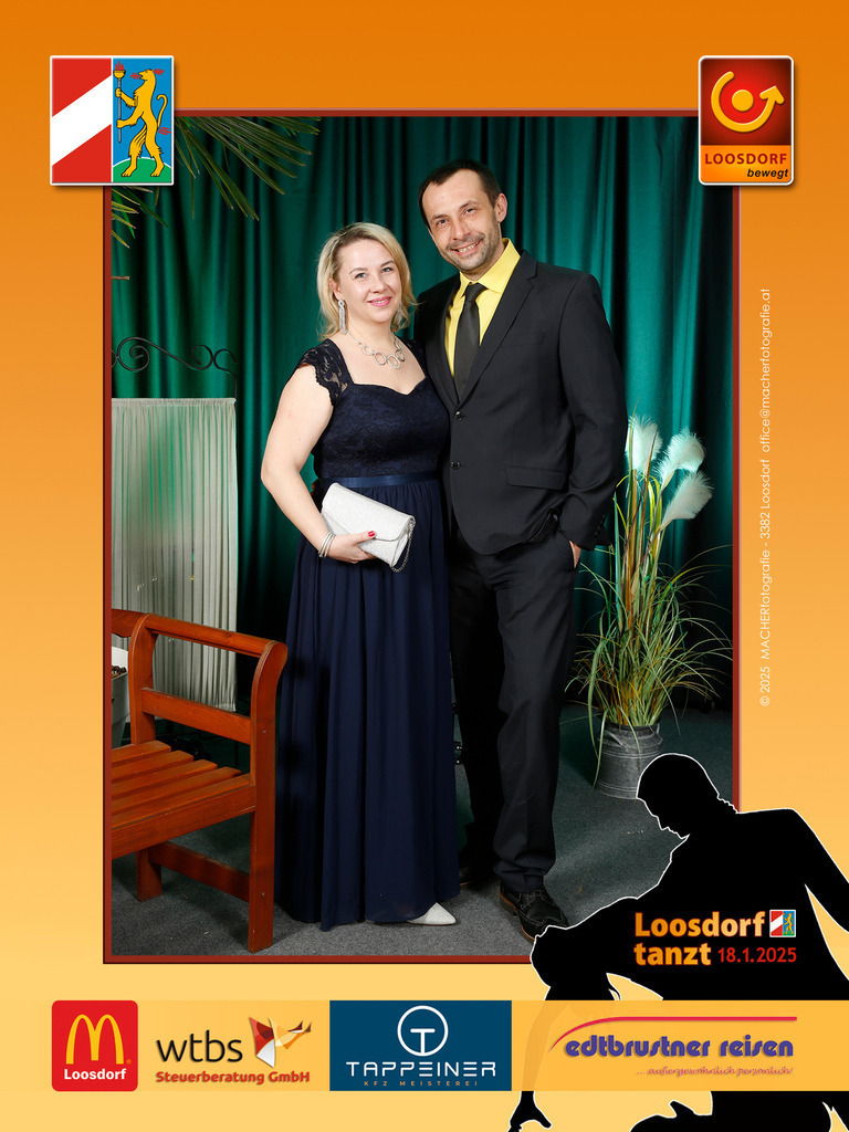 LoosdorfTanzt25_8534 | Ballfotografie - Loosdorf tanzt am 18.01.2025 in der Losensteinhalle LOOSDORF. Vielen Dank den Sponsoren:Edtbrustner Reisen /wtbs Steuerberatung /Autohaus Tappeiner/McDonalds Loosdorf