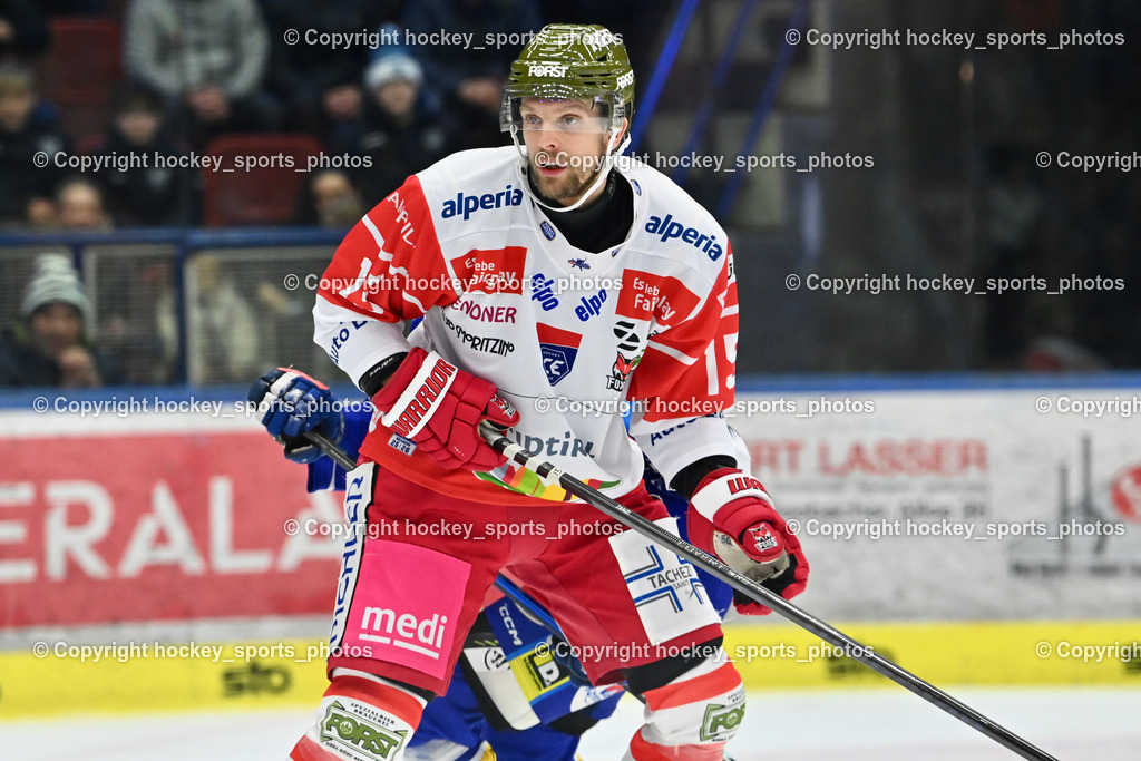 EC IDM WÄRMEPUMPEN VSV vs. HCB Südtirol Alperia | #15 Enrico Miglioranzi HCB Südtirol Alperia, EC IDM WÄRMEPUMPEN VSV vs. HCB Südtirol Alperia, EC IDM WÄRMEPUMPEN VSV vs. HCB Südtirol Alperia am 28.12.2025 in Villach (Stadthalle Villach), Austria, (Photo by Bernd Stefan)