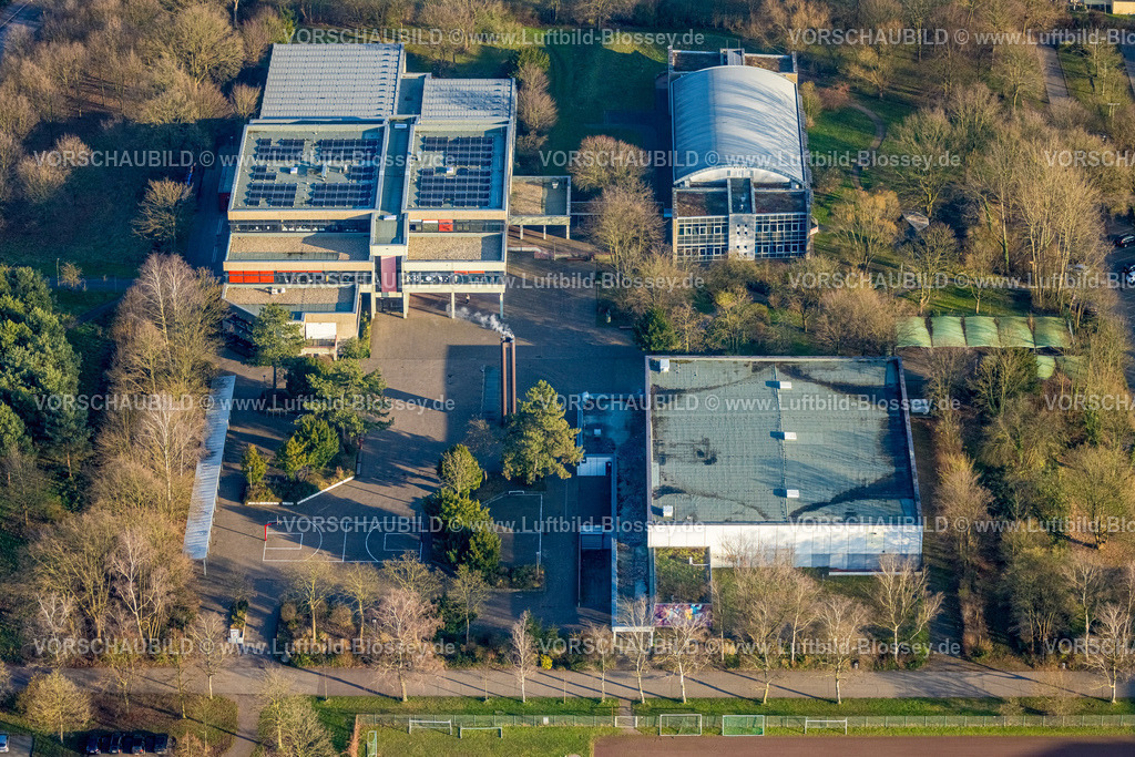 Hamm241200595 | Luftbild, Freiherr-vom-Stein-Gymnasium Hamm, Uentrop, Hamm, Ruhrgebiet, Nordrhein-Westfalen, Deutschland