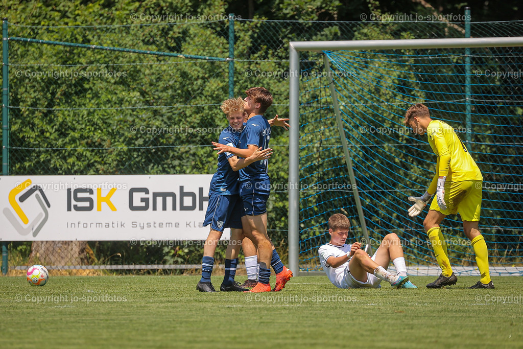 BQ3I5954 | 17.06.2023; Testspiel; Rasenplatz Offdilln; VfL Bochum U17 - Eintracht Frankfurt U17; Ergebnis: 3:1 (1:1)