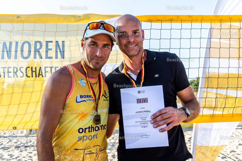 2023-00086471-DSBM-Deutsche-Senioren-Beach-Meisterschaft | Siegerehrung Platzierte DSBM 2023