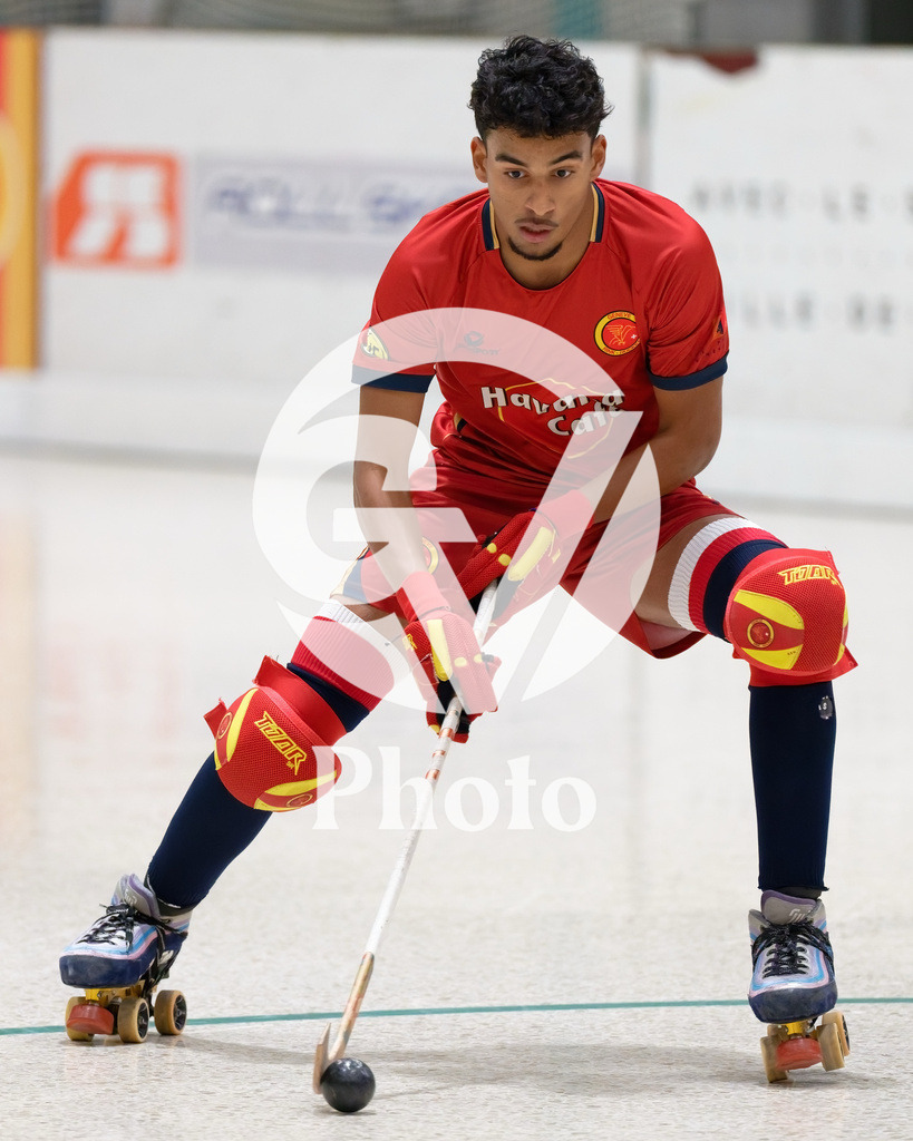 LNA - Geneve RHC v RC Biasca |  during the LNA match between Geneve RHC and RC Biasca at Centre Sportif Queue D'Arve in Geneve, Switzerland