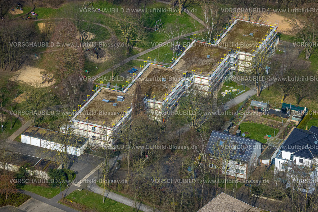 Soest240307414 | Luftbild, Baustelle und Neubau Wohnhäuser am Schwemeckerweg, Soest, Soester Börde, Nordrhein-Westfalen, Deutschland