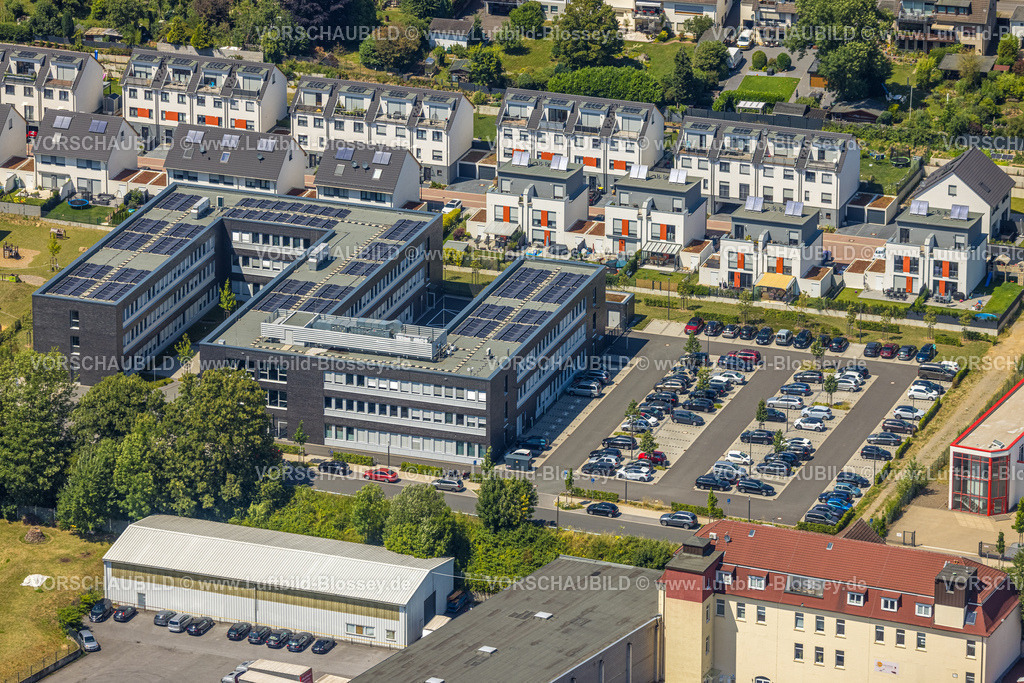 Schwelm230708905 | Luftbild, Verwaltungsnebenstelle Jobcenter EN und Ausländerbehörde, Loh, Schwelm, Ruhrgebiet, Nordrhein-Westfalen, Deutschland