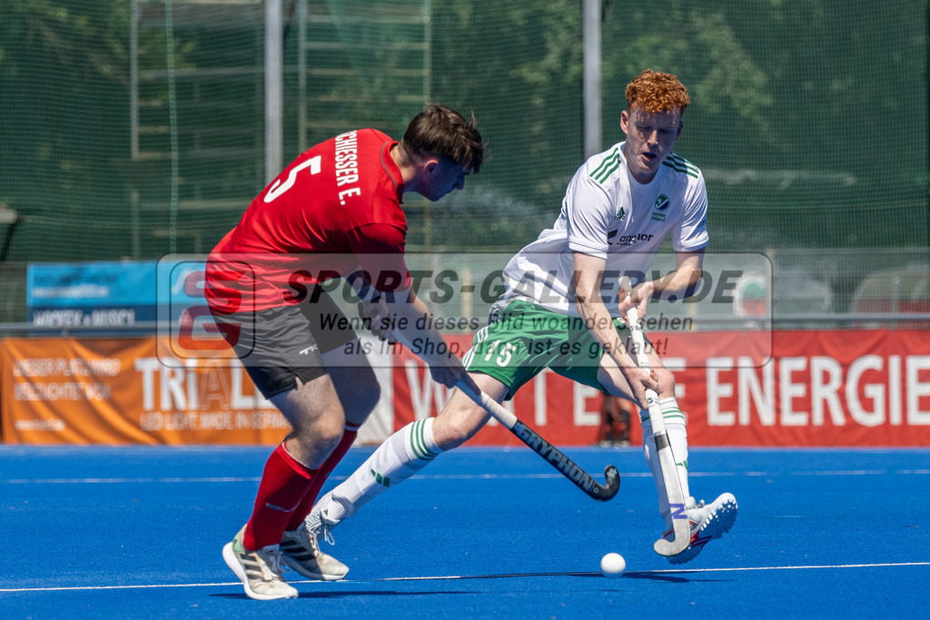 SFE_20230708_0041 | EuroHockey EM U18 Boys Austria vs Ireland am 08.07.2023 in Krefeld (Gerd-Wellen-Hockeyanlage), Photo: Stephan Fehrmann 2023 (Sports-Gallery)