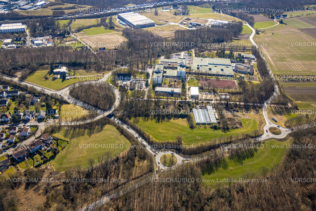 Wetter250303837Volmarstein | Luftbild, Berufsbildungswerk Volmarstein, Grundschöttel, Wetter, Ruhrgebiet, Nordrhein-Westfalen, Deutschland