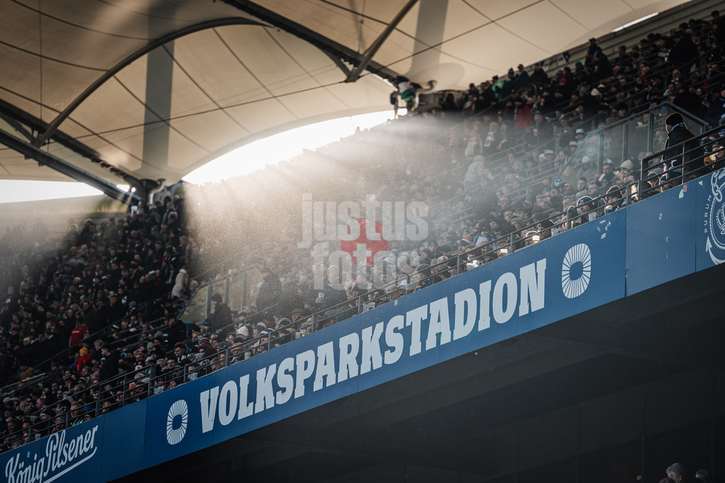 Fußball | Männer | Saison 2024/2025 | 2. Fußball-Bundesliga | 20. Spieltag | Hamburger SV vs. Hannover 96 | 02.02.2025 | Symbolbild Volksparkstadion