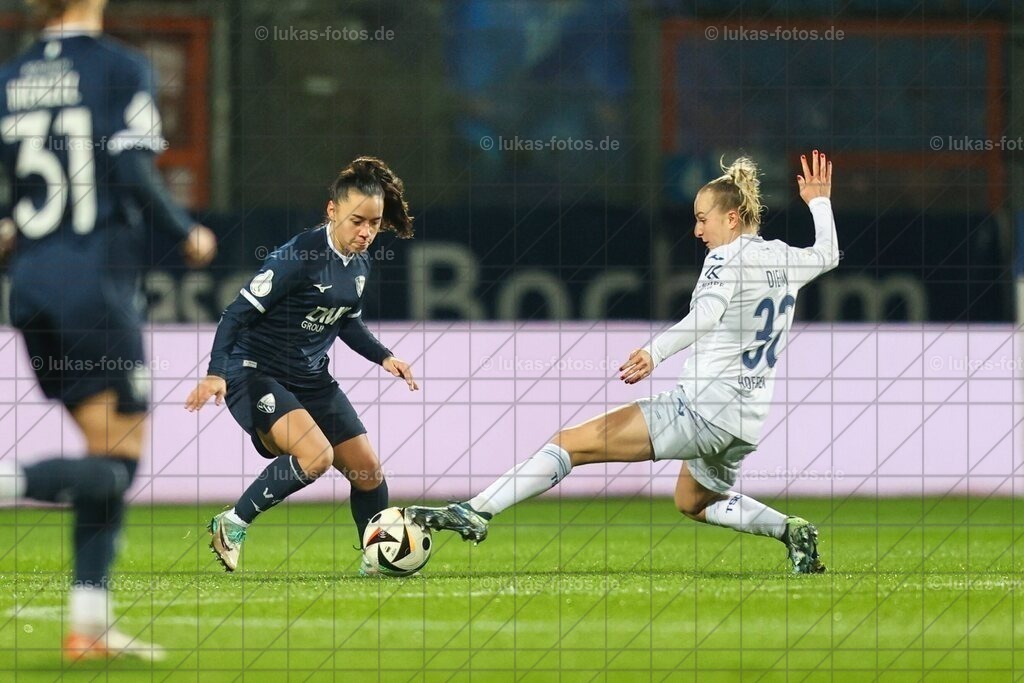 DFB-Pokal-Achtelfinale: VfL Bochum Frauen - TSG Hoffenheim 0:5 | Im Achtelfinale des DFB-Pokals der Frauen unterlag der VfL Bochum der TSG Hoffenheim aus der 1. Bundesliga mit 0:5. - Realisiert mit Pictrs.com