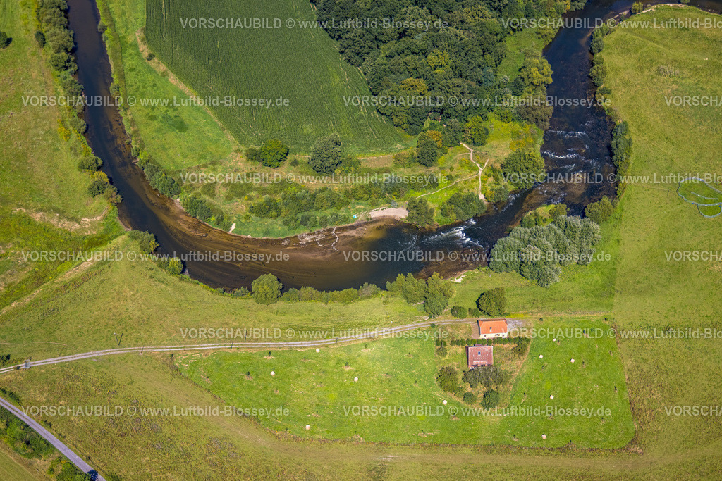 Datteln240801818Lippe_Vogelsang300dpi | Luftbild, Lipperenaturierung, Lippeschleife, Lippeverlauf, Fluss Lippe, Lippeverband, Datteln, Datteln, Ruhrgebiet, Nordrhein-Westfalen, Deutschland