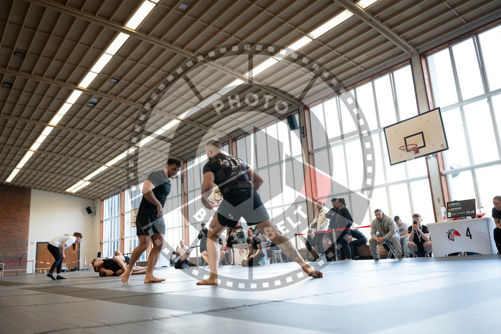 20240309PBB7436 | Fighters compete during the International Luta Livre (ILLCS) Spring Championship in Hannover, Germany, on March 9, 2024.