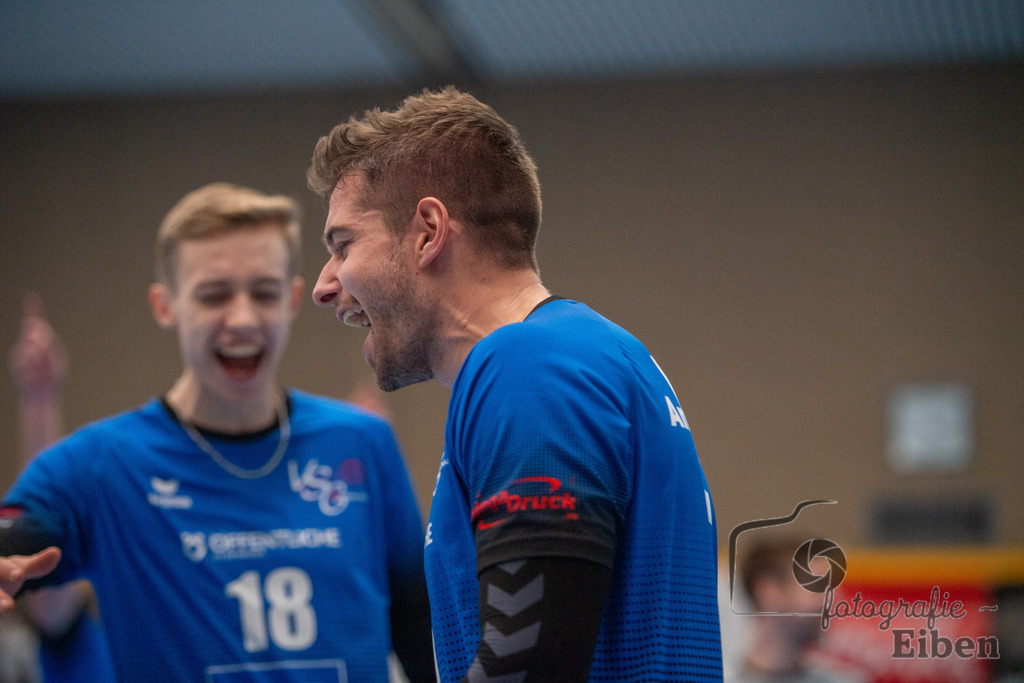 VSG Ammerland-VSG Lüneburg 2 | Volleyball Regionalliga; VSG Ammerland-VSG Lüneburg 2 am 04.02.2024; in Westerstede (Sporthalle Norderstraße), Photo: Philip Eiben 2024 - Realisiert mit Pictrs.com