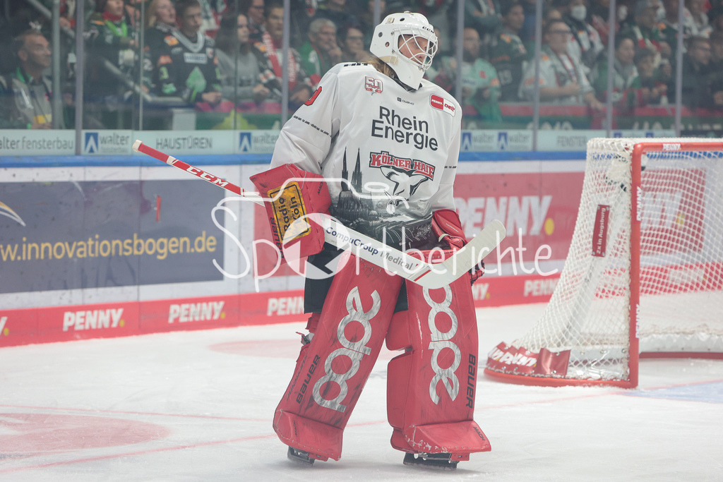 Augsburger Panther - Koelner Haie | Haie Keeper Mirko PANTKOWSKI (KEC #30) in Aktion