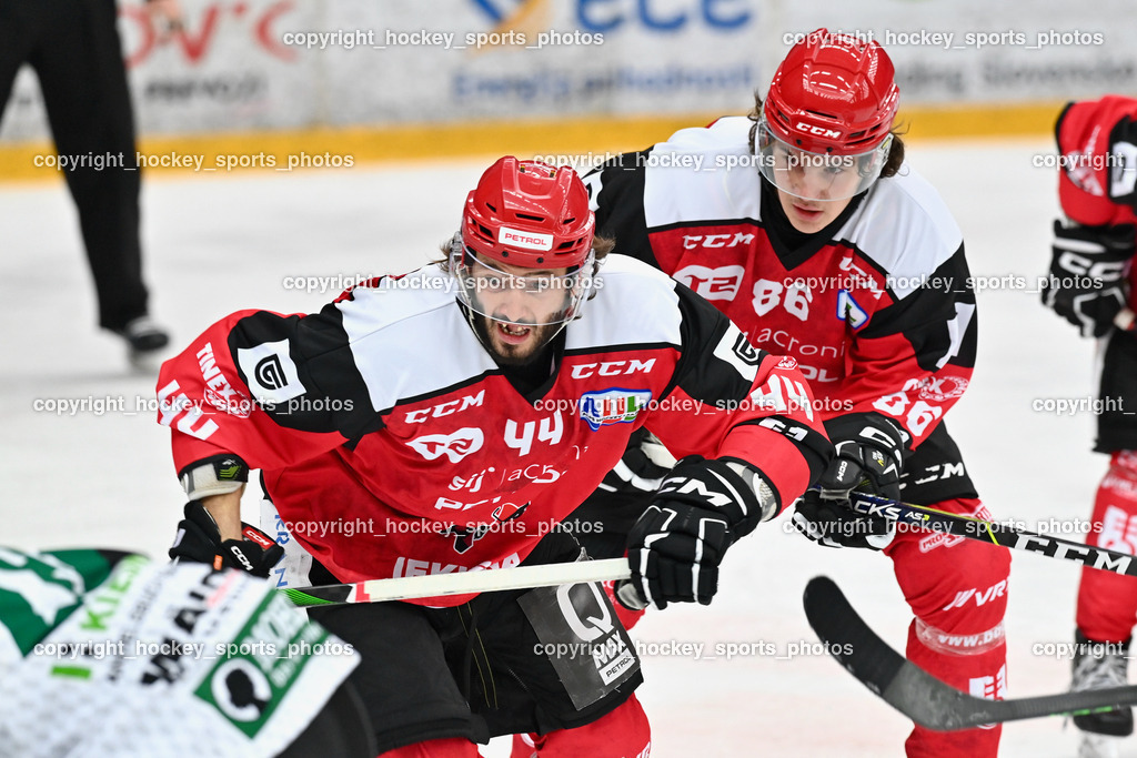HDD Jesenice vs. EC Bregenzerwald 30.9.2022 | #44 Planko David, #86 Bohinc Rozle