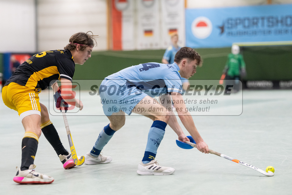 SFE_20230305_0056 | Deutsche Meisterschaft Männliche U16 Halle 2023 am 05.03.2023 in Köln (KTHC Stadion Rot-Weiss Köln Tennis and Hockey Club), Photo: Stephan Fehrmann 2022 (Sports-Gallery)