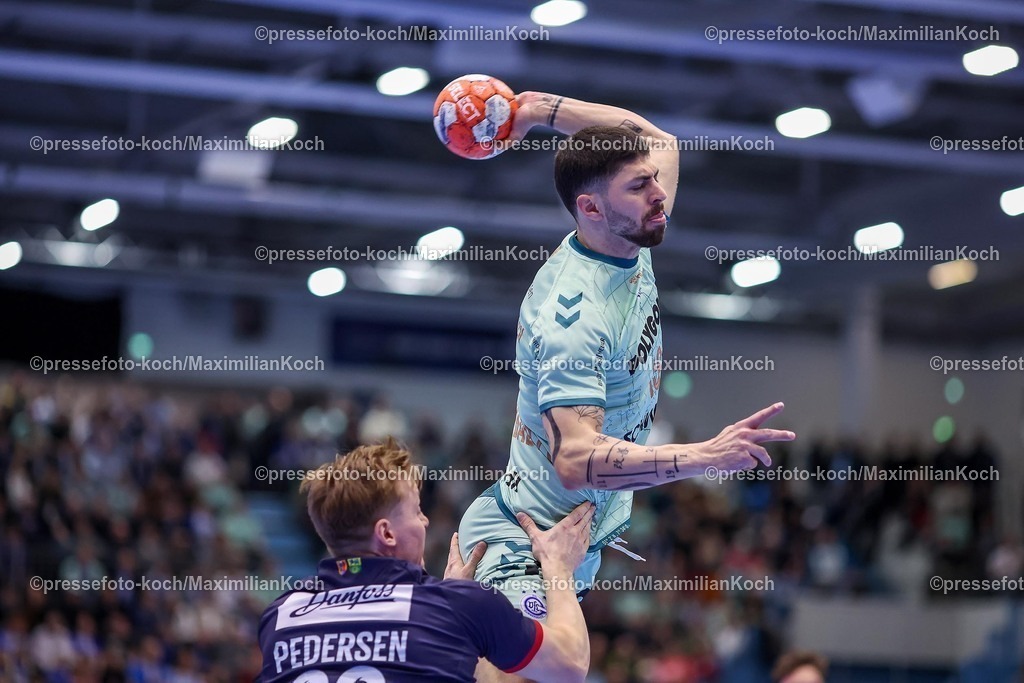 Gum11022501102 | 11.02.2025, Handball, European League - Hauptrunde Gruppe IV, VfL Gummersbach - SG Flensburg-Handewitt, Schwalbe-Arena: Giorgi Tskhovrebadze (GUM #19)