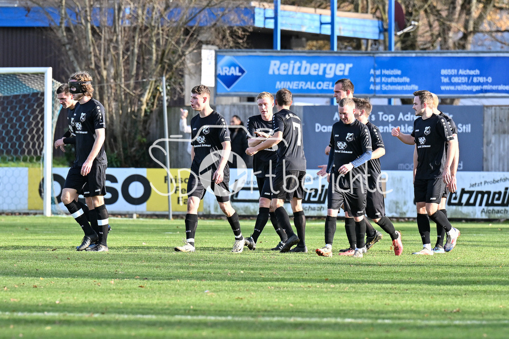 BC Aichach - BC Adelzhausen | Jubel nach 0-1