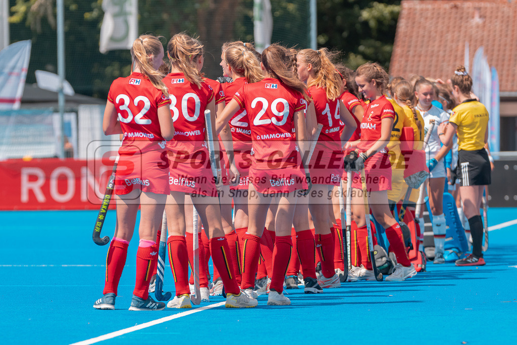 HK_20230712_101495 | Euro Hockey WU18 Belgium vs Germany Championship Girls &amp; Boys am 12.7.2023 CHTC , Krefeld ,
