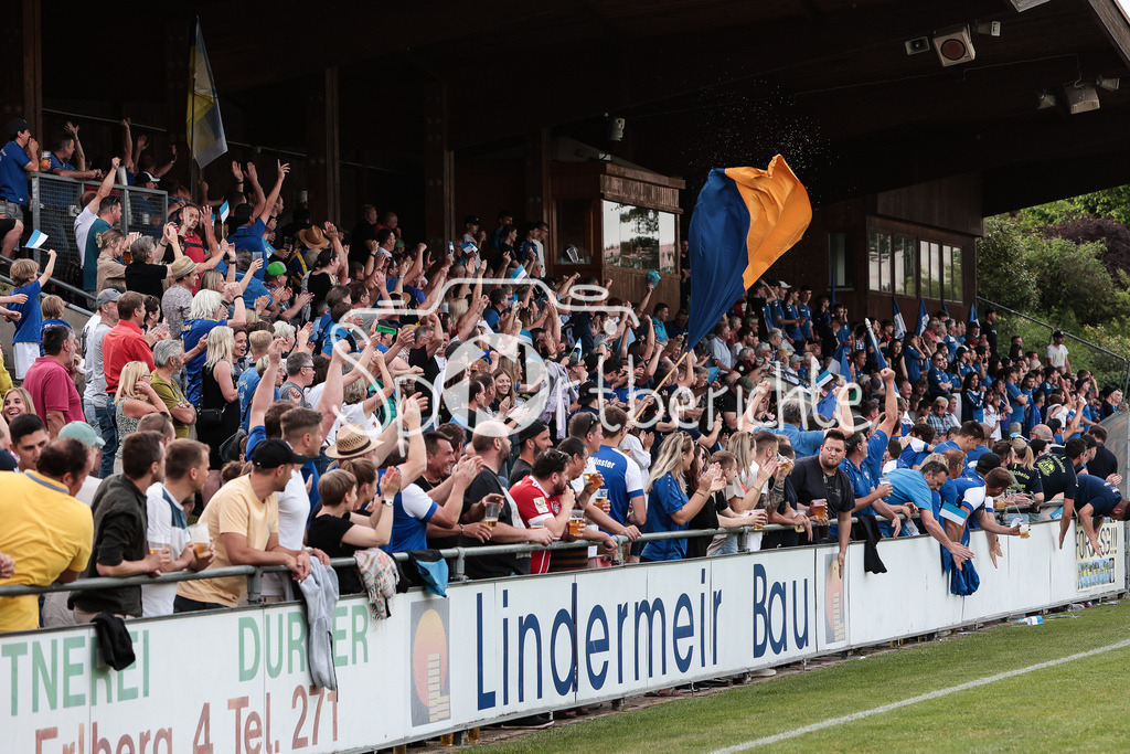 SG Münster/Holzheim - TSV Inchenhofen | Jubel nach 2-1 fuer Münster