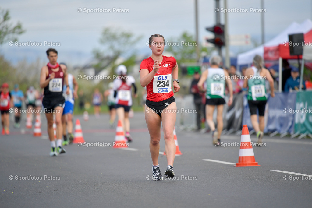 _KP18400_1 | 13.04.2025, xkaix, Leichtathletik Deutsche Meisterschaft 2025, Straßengehen v.l.  - Realisiert mit Pictrs.com
