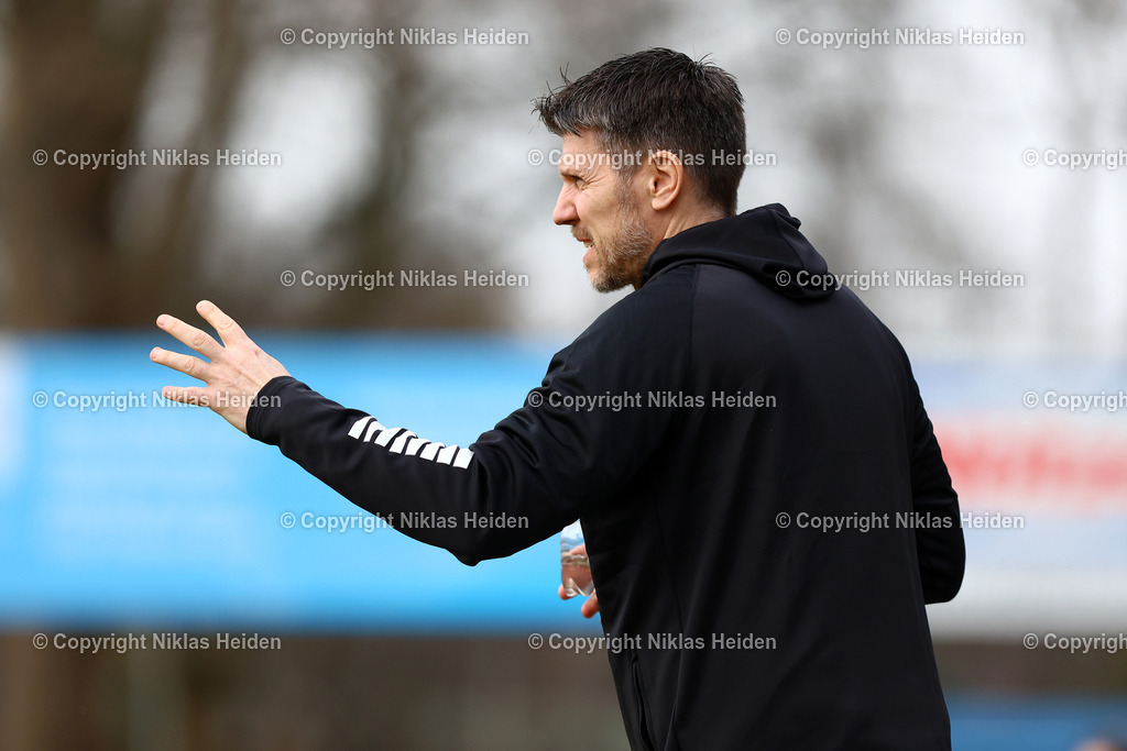 NH_FCEiintrachtNorderstedt_FCStPauliU23_RegionalligaNord_08032026 | Fabian Boll (Co-Trainer, FC Eintracht Norderstedt)Fußball I Herren I Regionalliga Nord I Saison 2025-2026 I 25. Spieltag I FC Eintracht Norderstedt - FC St. Pauli I 08.03.2026 I Edmund-Plambeck-Stadion