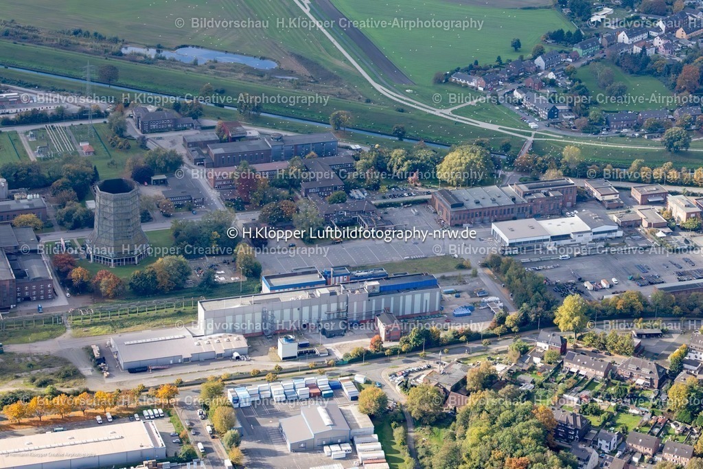 Luftbild Oberhausen-6703 | Luftbildfotografie Gebäude und Produktionshallen auf dem Werksgelände " JM " an der Weißensteinstraße in Oberhausen - Realisiert mit Pictrs.com