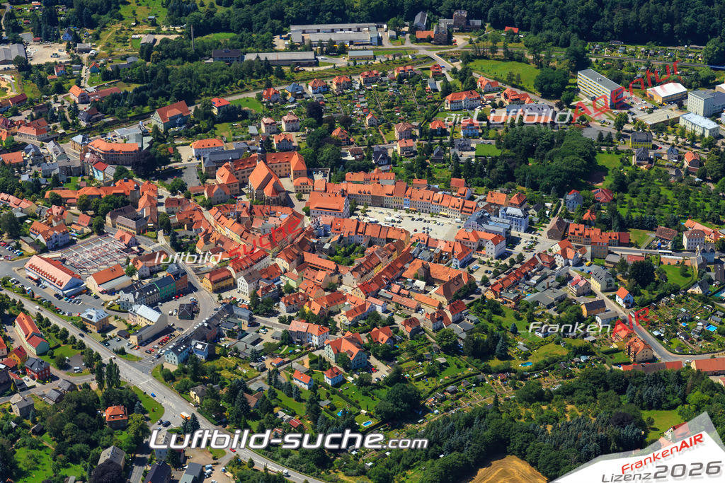 Luftbild von  Dippoldiswalde - Luftaufnahme wurde 2016 von https://frankenair.de mittels Flugzeug (keine Drohne) erstellt - die Geschenkidee