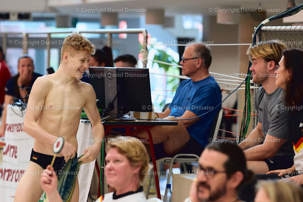 International Youth Diving Meet 2026 | Day 3 of 5 | International Youth Diving Meet 2026| Day 3 of 5 | 24.04.2026 | Youth diving competition featuring 1m and 3m springboard and platform at the Schwimmsportkomplex Freiberger Platz in Dresden.@ Domazer Photography - Realisiert mit Pictrs.com