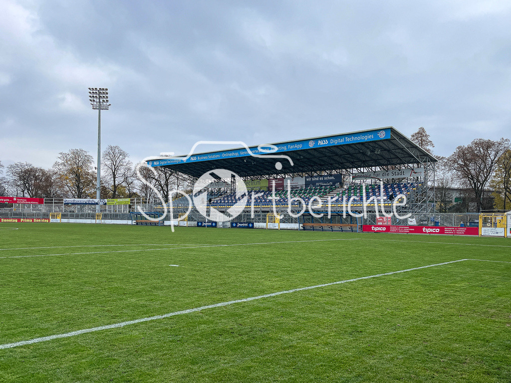 SV Vikoria Aschaffenburg - FC Bayern Amateure | Das Stadion am Schoenbusch von Aschaffenburg / Stadion am Schönbusch / Aschaffenburg / Symbolbild / Stadionfoto / Stadionbild / Symbolbild