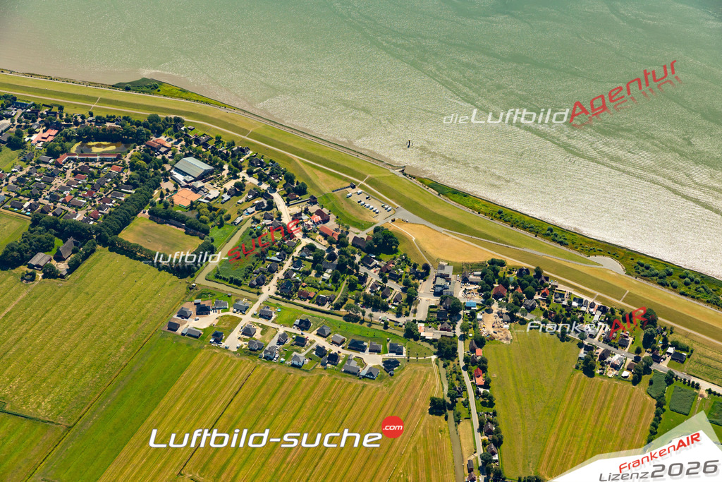 Das Luftbild der Stadt Brokdorf wurde 2022 vom Flugzeug heraus erstellt (keine Drohnen-Aufnahmen) Aufnahmehöhe ca.450 Meter- hohe Bildauflösung und Druck-Qualität. Garantiert!